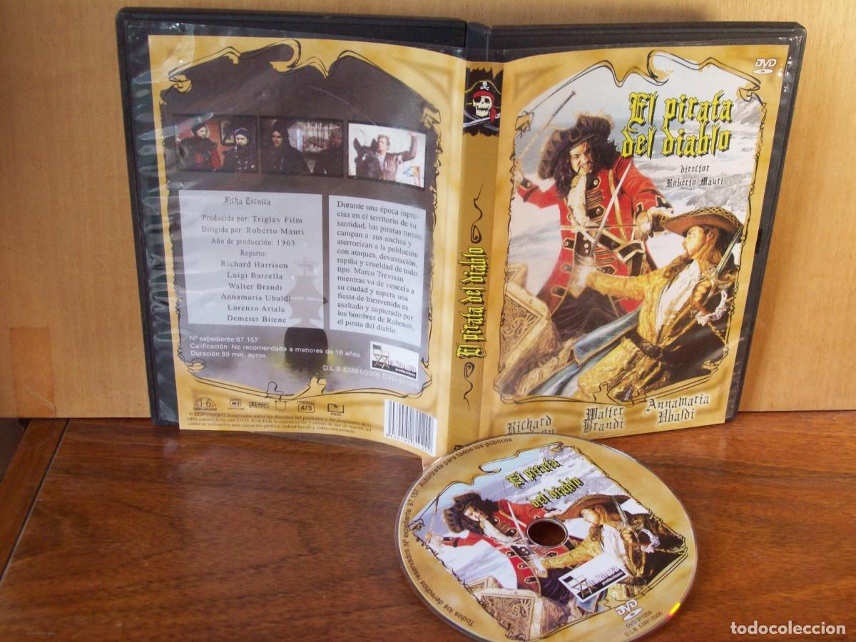 Cine: EL PIRATA DEL DIABLO - RICHARD HARRISON - WALTER BRANDI - ANNAMARIA UBALDI - DVD