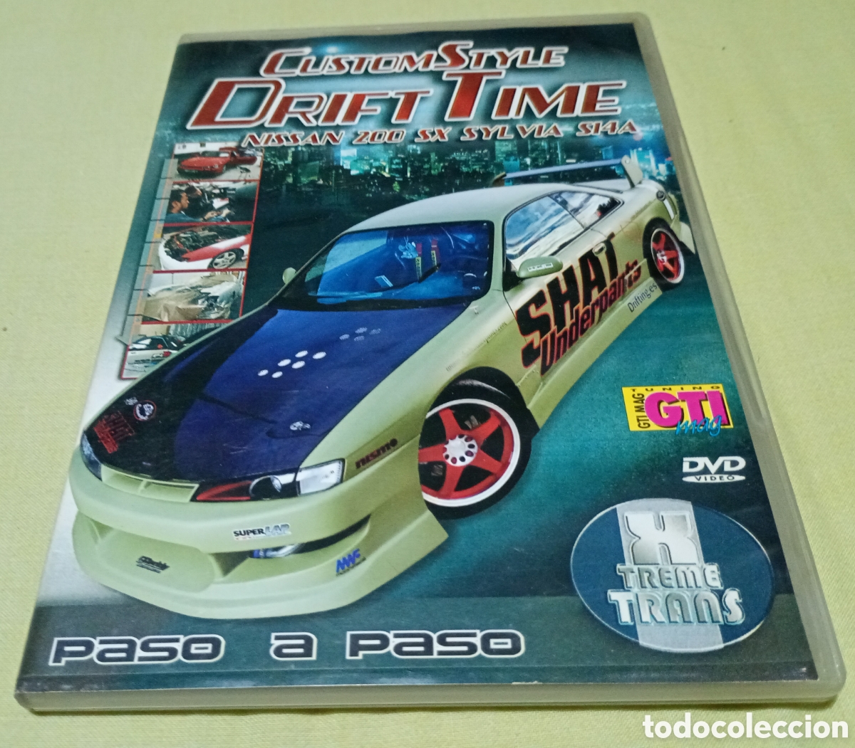 Cine: Custom Style drift time Nissan 200 sx DVD