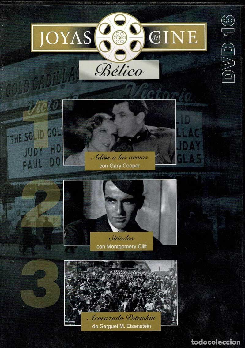 Cine: Joyas del Cine DVD 16. Adi&oacute;s a la armas + Sitiados + Acorazado Potemkin. DVD