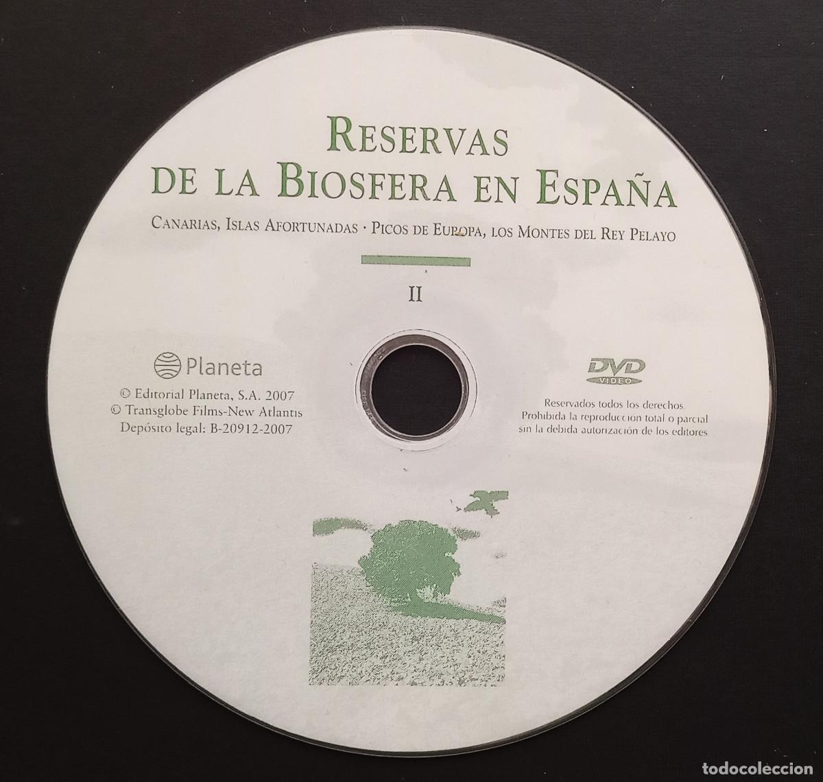 Cine: DVD - RESERVAS DE LA BIOSFERA EN ESPA&Ntilde;A, CANARIAS, PICOS DE EUROPA... 2007 - SIN FUNDA NI CAR&Aacute;TULA