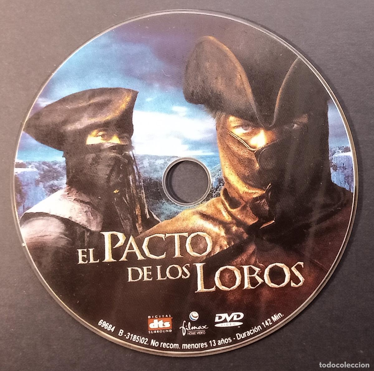 Cine: DVD - EL PACTO DE LOS LOBOS - 2001 - DIR. CHRISTOPHE GANS - SIN FUNDA NI CAR&Aacute;TULA