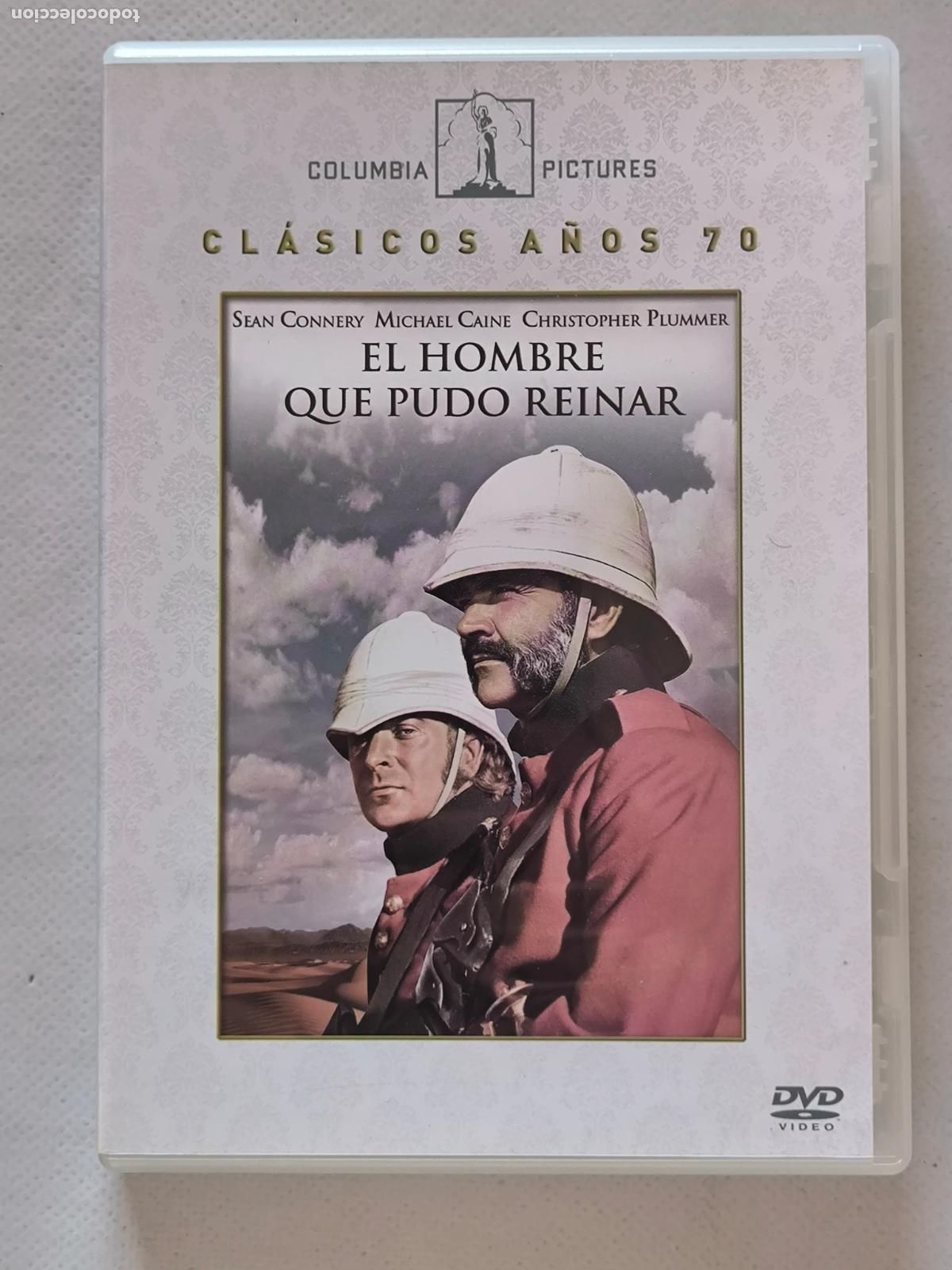 Cine: DVD EL HOMBRE QUE PUDO REINAR - SEAN CONNERY (V5)