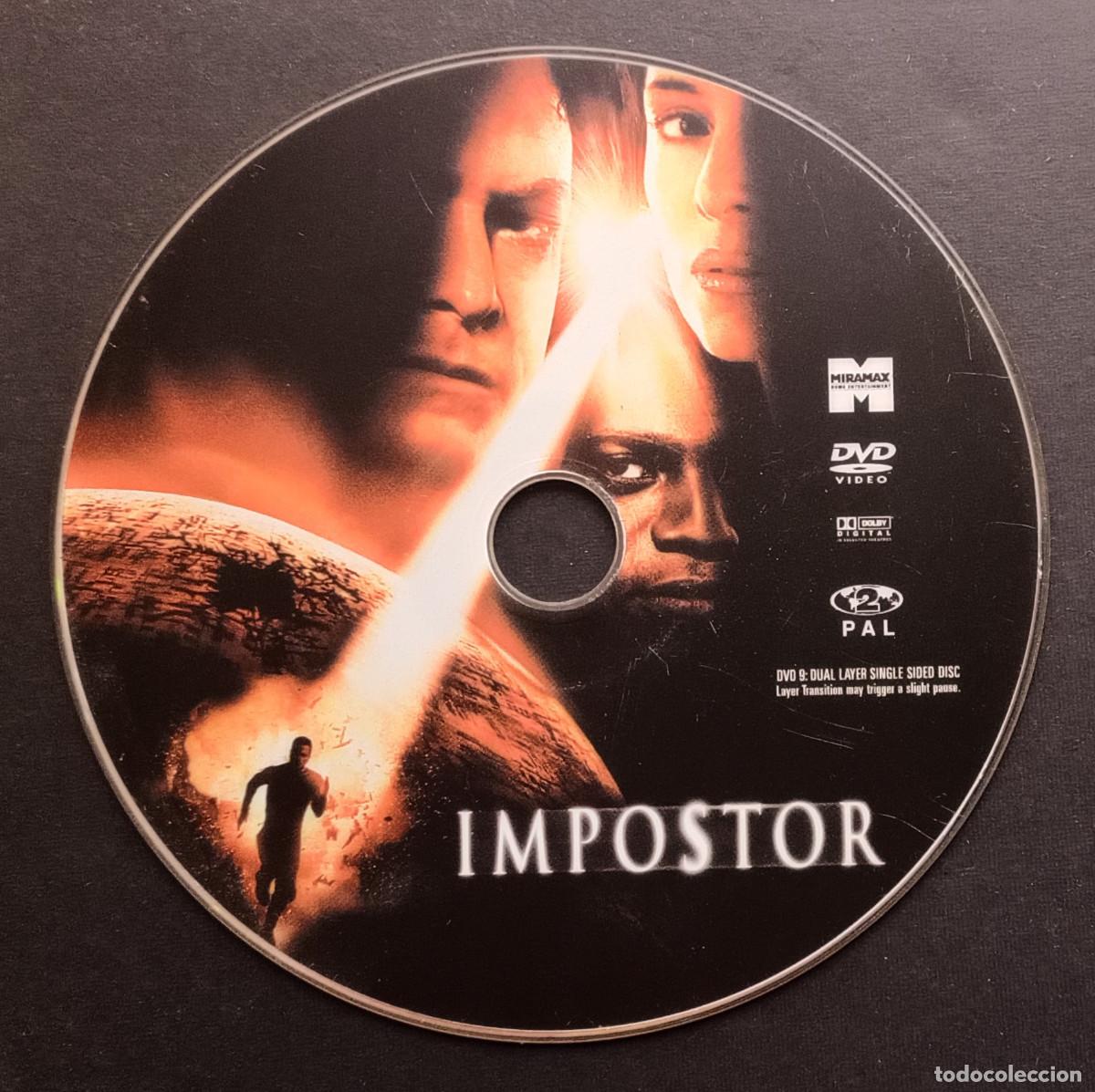 Cine: DVD - EL IMPOSTOR - 2001 - DIRECTOR: GARY FLEDER - SIN FUNDA NI CAR&Aacute;TULA