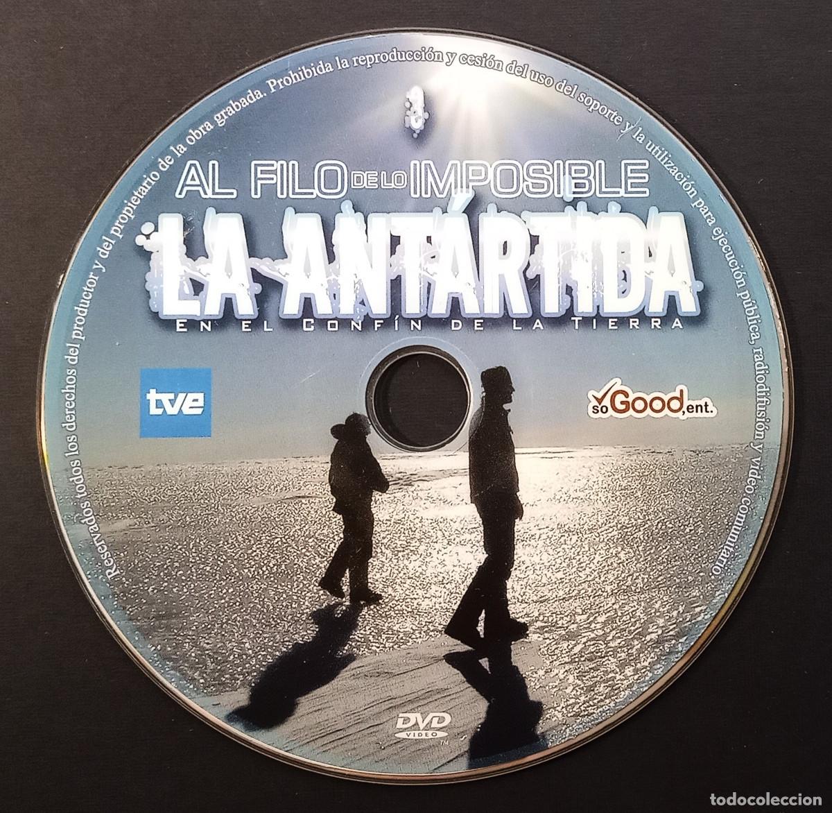 Cine: DVD - AL FILO DE LO IMPOSIBLE - LA ANT&Aacute;RTIDA - TVE - SIN FUNDA NI CAR&Aacute;TULA