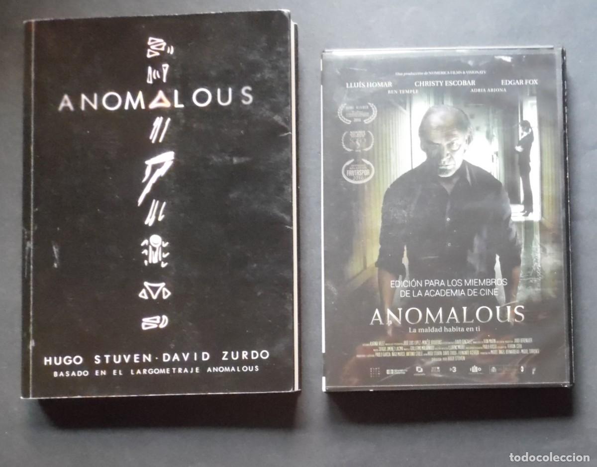 Cine: Anomalous, de Hugo Stuven: la pel&iacute;cula, con Llu&iacute;s Homar + la novela, con David Zurdo