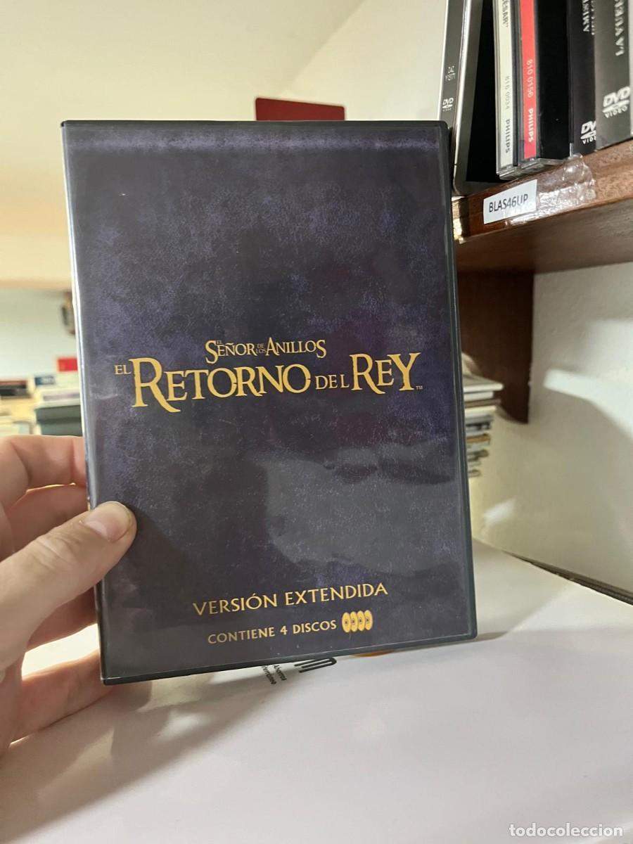 Cine: BLAS46UP DVD El Se&ntilde;or de los Anillos: El Retorno del Rey (Versi&oacute;n Extendida, 4 discos) &mdash; Warner Home
