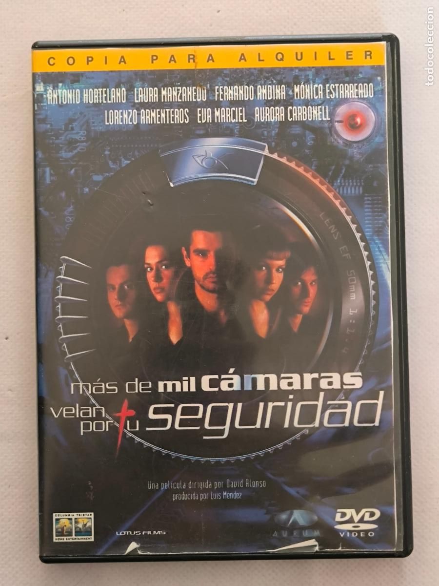 Cine: DVD MAS DE MIL CAMARAS VELAN POR TU SEGURIDAD - EDICION DE ALQUILER - LEER DESCRIPCION (P5)