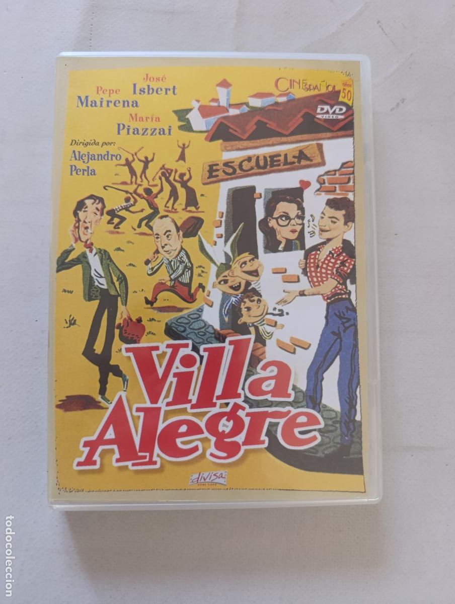 Cine: DVD VILLA ALEGRE - ALEJANDRO PERLA, PEPE MAIRENA (P5)