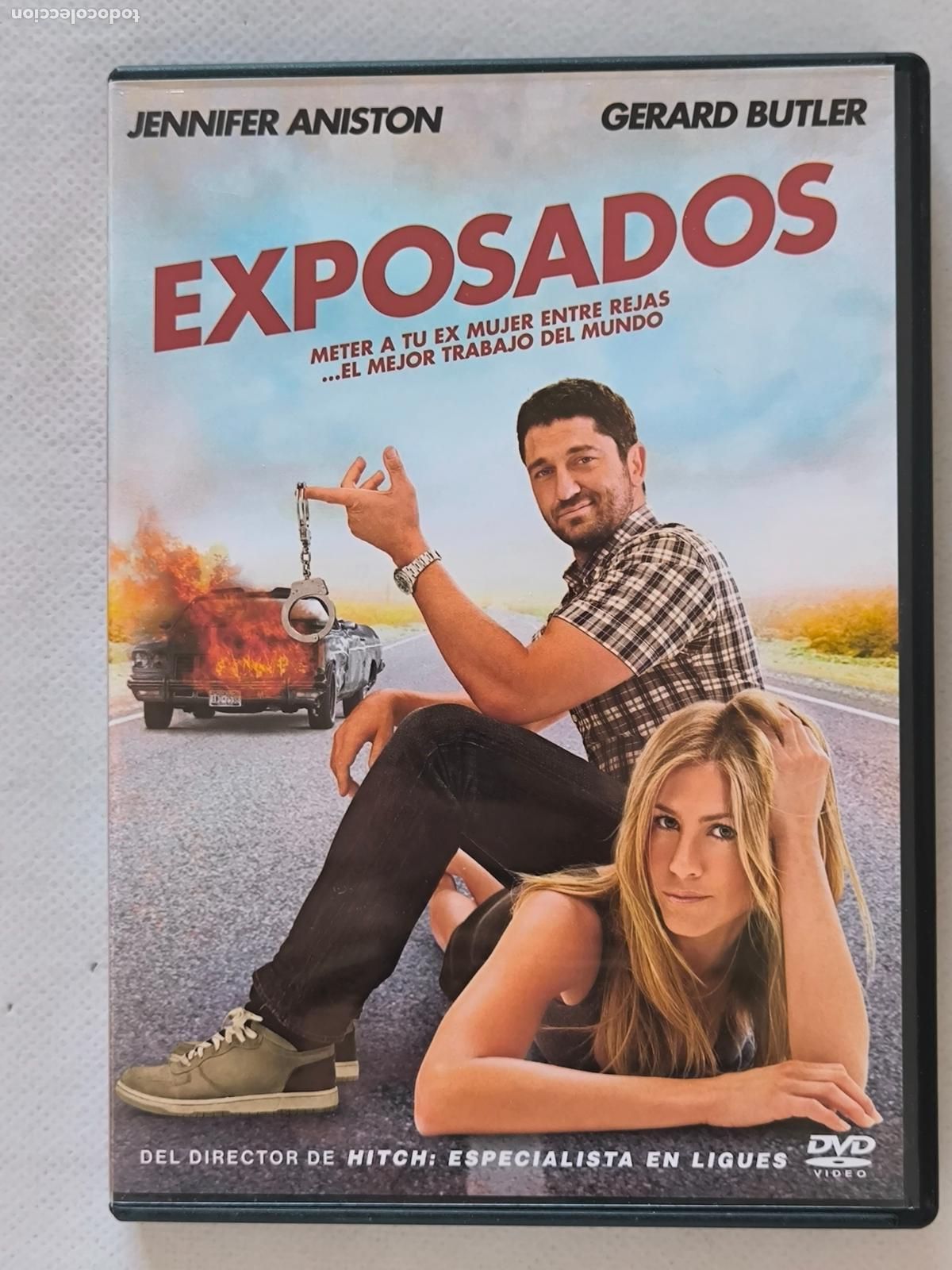 Cine: DVD EXPOSADOS - JENNIFER ANISTON, GERARD BUTLER (V5)