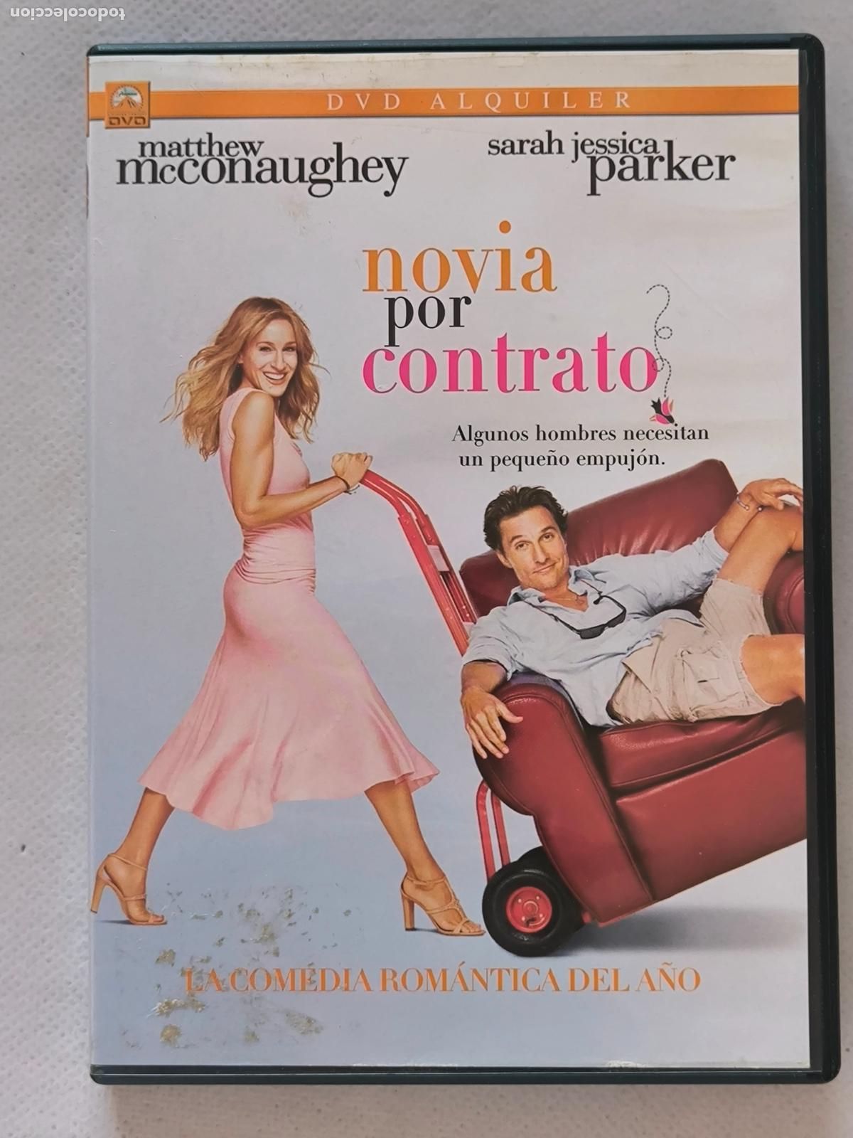 Cine: DVD NOVIA POR CONTRATO - EDICION DE ALQUILER (V5)
