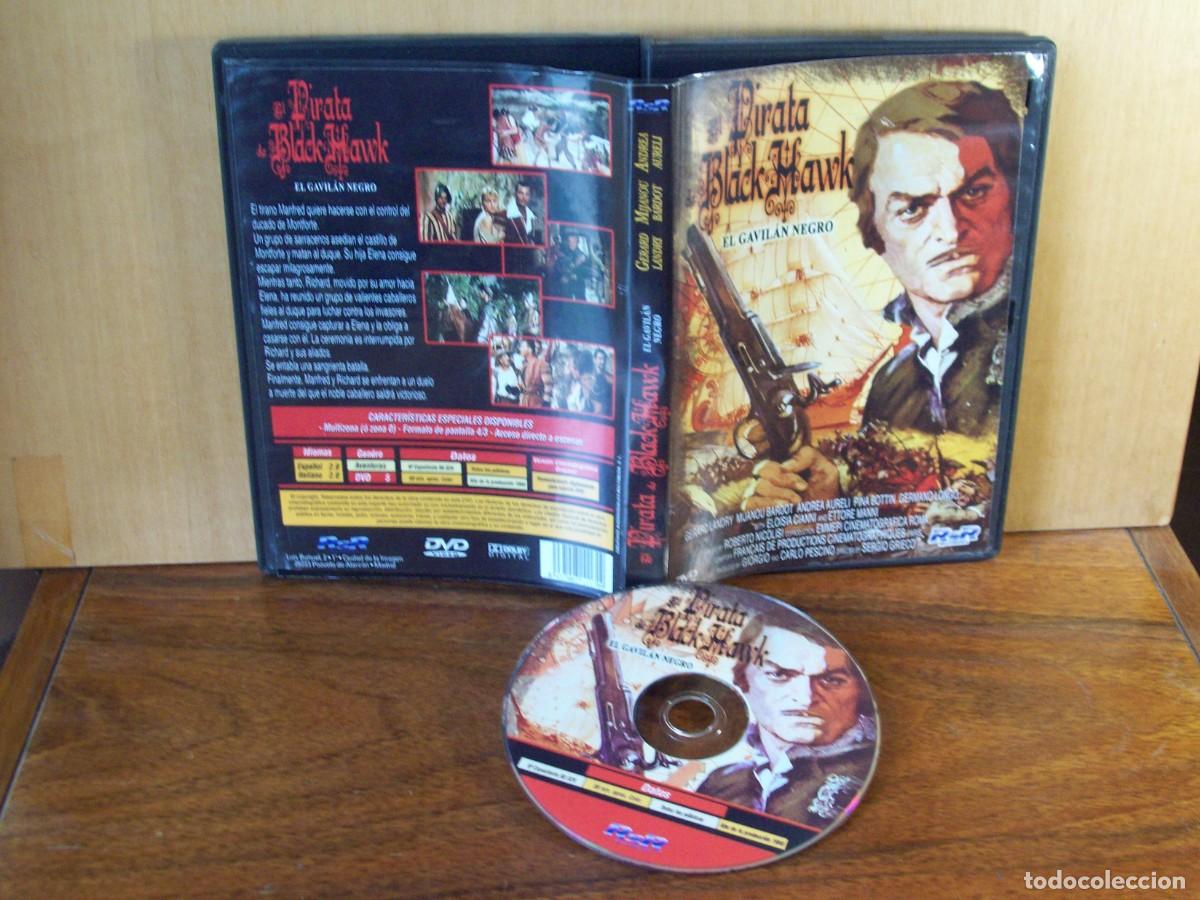 Cine: EL PIRATA DE BLACK HAWK - EL GAVILAN NEGRO - GERARD LANDRY - MIJANOU BARDOT - DVD