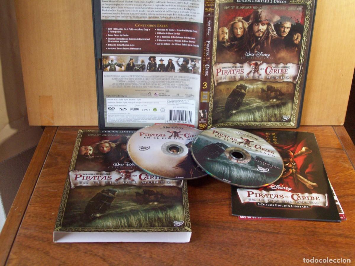 Cine: PIRATAS DEL CARIBE - EN EL FIN DEL MUNDO - JOHNNY DEEP - ORLANDO BLOOM - DOBLE DVD EDICION LIM