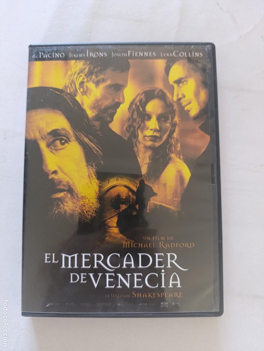 Cine: DVD EL MERCADER DE VENECIA - AL PACINO, JEREMY IRONS (Z5)