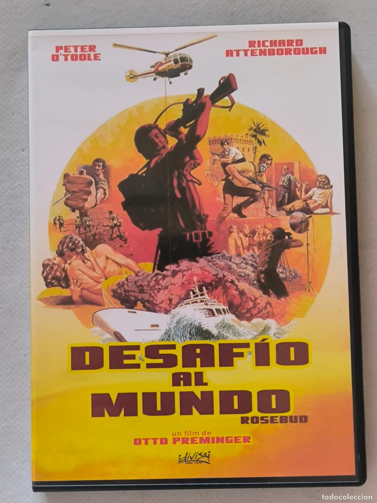 Cine: DVD DESAFIO AL MUNDO (ROSEBUD) - PETER O'TOOLE (X5)