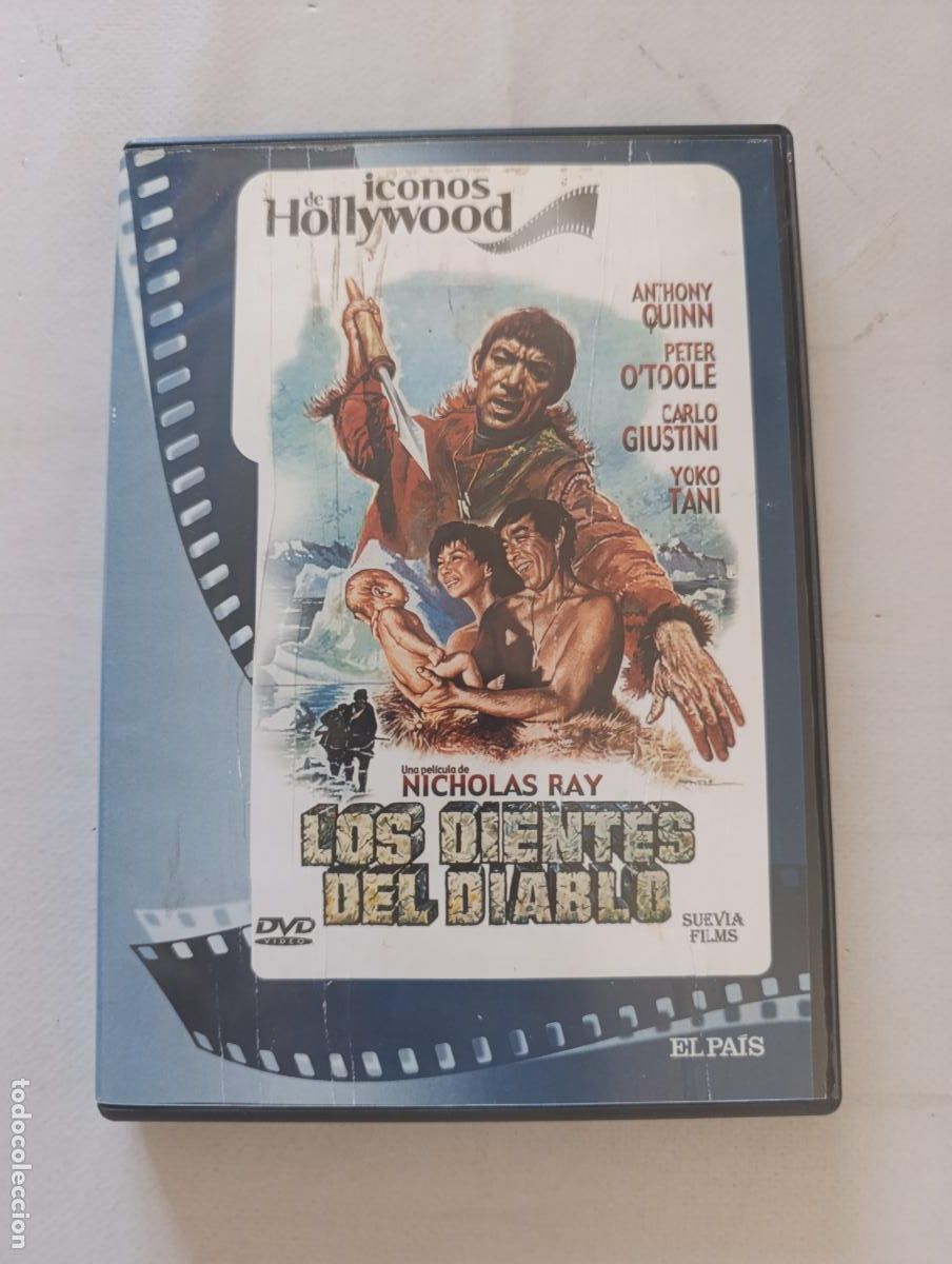 Cine: DVD LOS DIENTES DEL DIABLO - ANTHONY QUINN (A6)