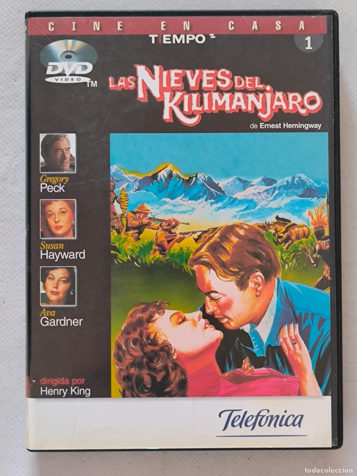 Cine: DVD LAS NIEVES DEL KILIMANJARO - GREGORY PECK (Y5)