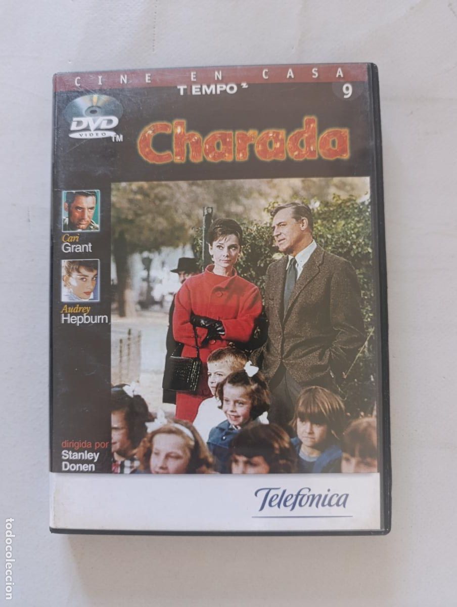 Cine: DVD CHARADA - CARY GRANT, AUDREY HEPBURN (A6)