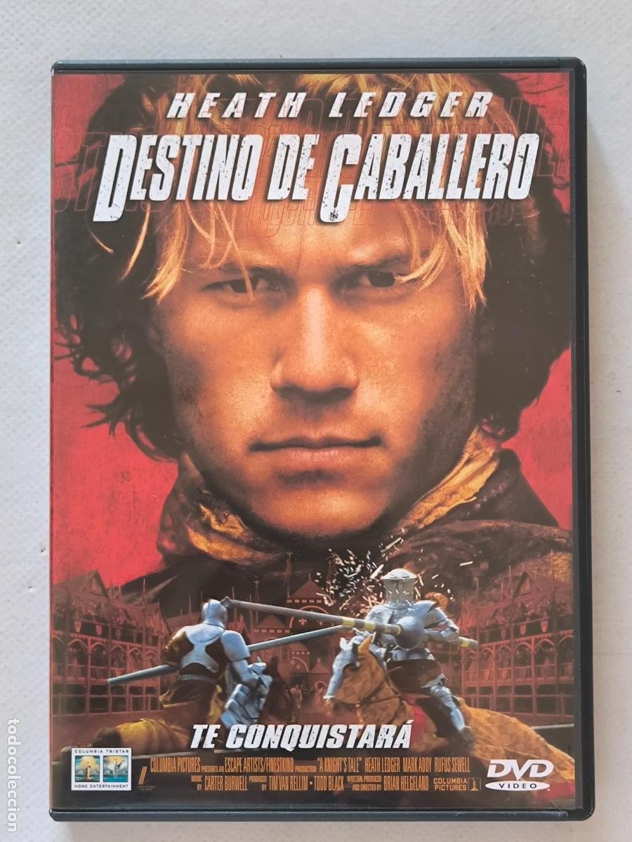 Cine: DVD DESTINO DE CABALLERO - HEATH LEDGER (C6)