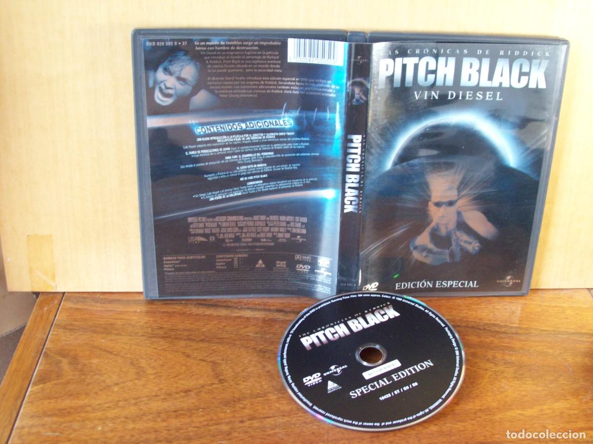 Cine: PITCH BLACK - LAS CRONICAS DE RIDDICK - VIN DIESEL - DVD EDICION ESPECIAL COMO NUEVO