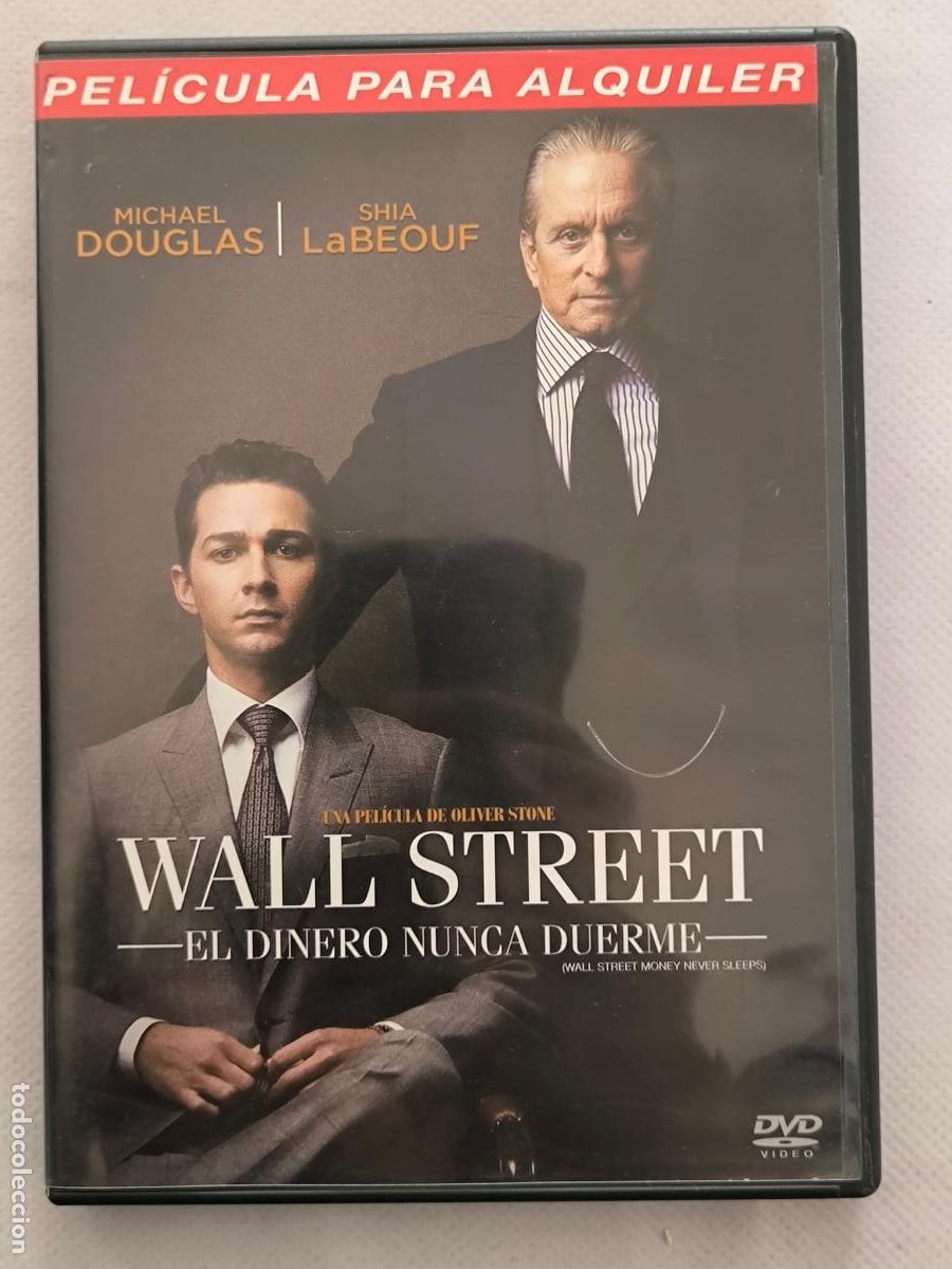 Cine: DVD WALL STREET EL DINERO NUNCA DUERME - EDICION DE ALQUILER - LEER DESCRIPCION (B6)