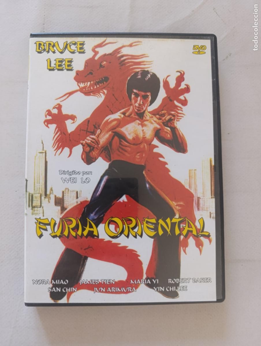 Cine: DVD FURIA ORIENTAL - BRUCE LEE (B6)