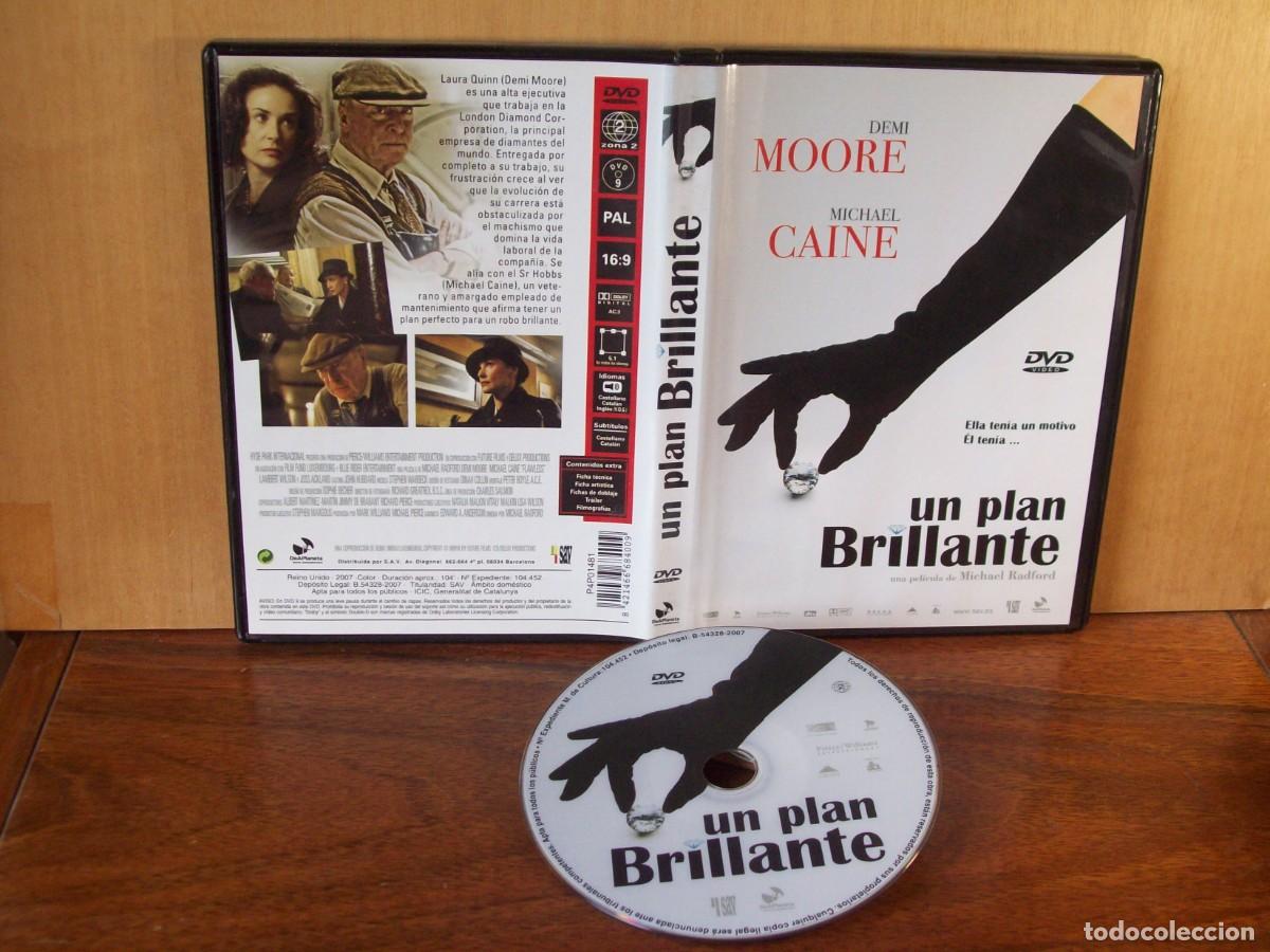 Cine: UN PLAN BRILLANTE - DEMI MOORE - MICHAEL CAINE - DVD
