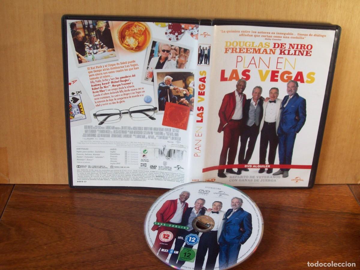Cine: PLAN EN LAS VEGAS - DOUGLAS / DE NIRO / FREEMAN Y KLINE - DVD EDICION ALQUILER