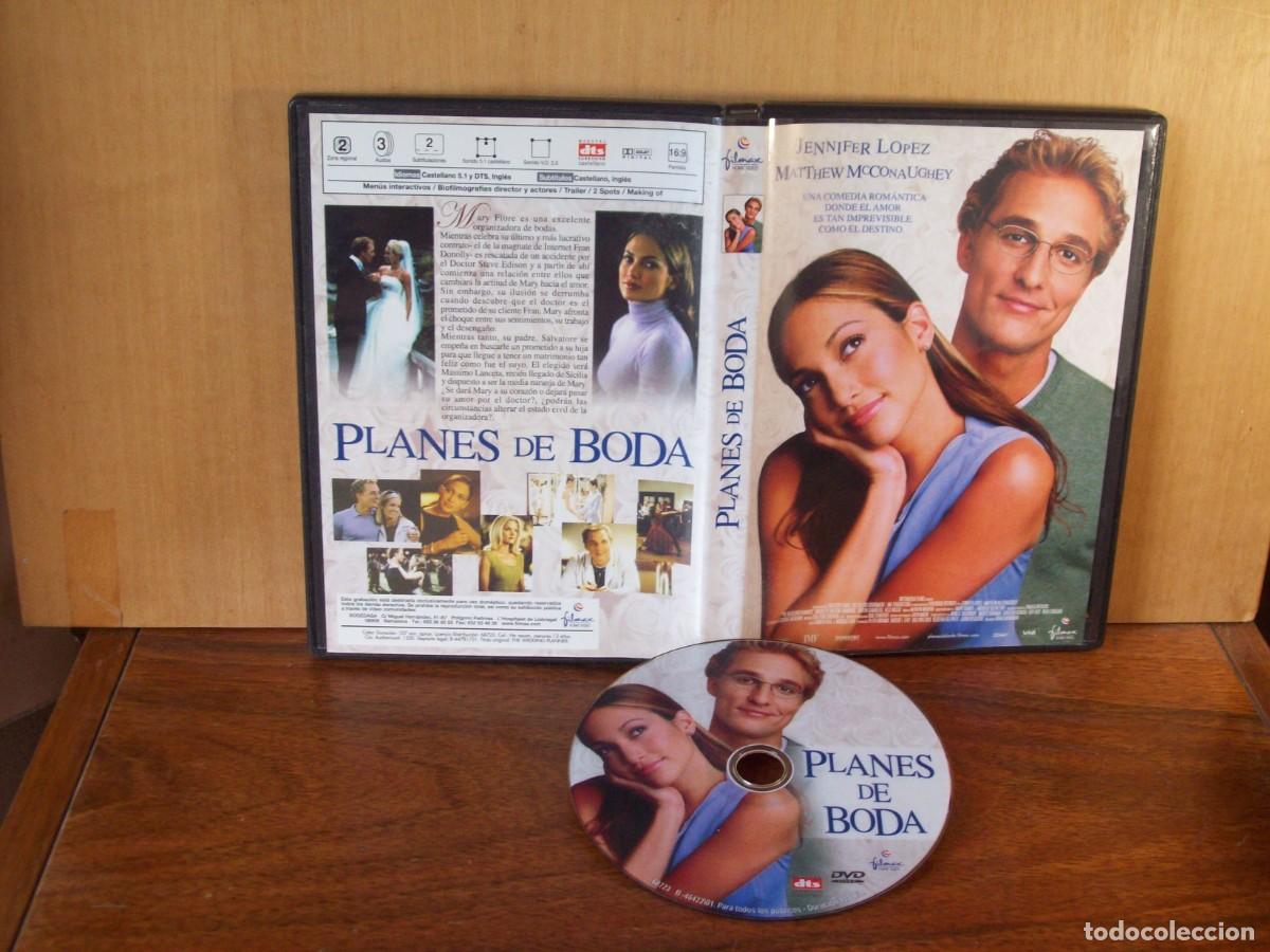 Cine: PLANES DE BODA - JENNIFER LOPEZ - MATTHEW McCONAUGHEY - DVD