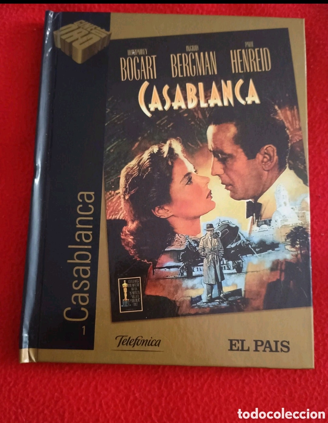 Cine: Libro dvd Casablanca - Michael curtiz Humphrey bogart Ingrid bergman