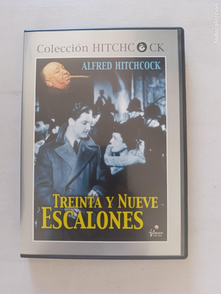 Cine: DVD TREINTA Y NUEVE ESCALONES - ALFRED HITCHCOCK (B6)