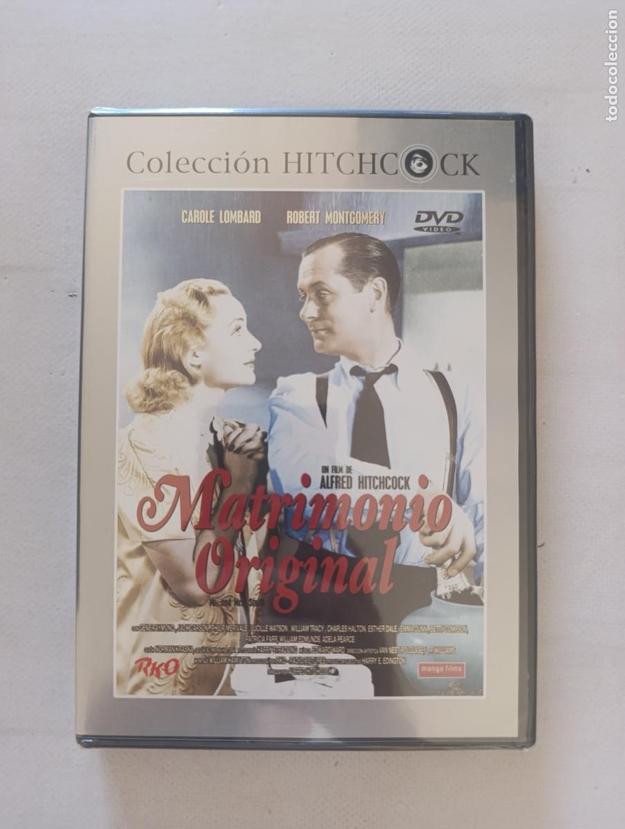 Cine: DVD MATRIMONIO ORIGINAL - ALFRED HITCHCOCK - NUEVO, PRECINTADO (D6)