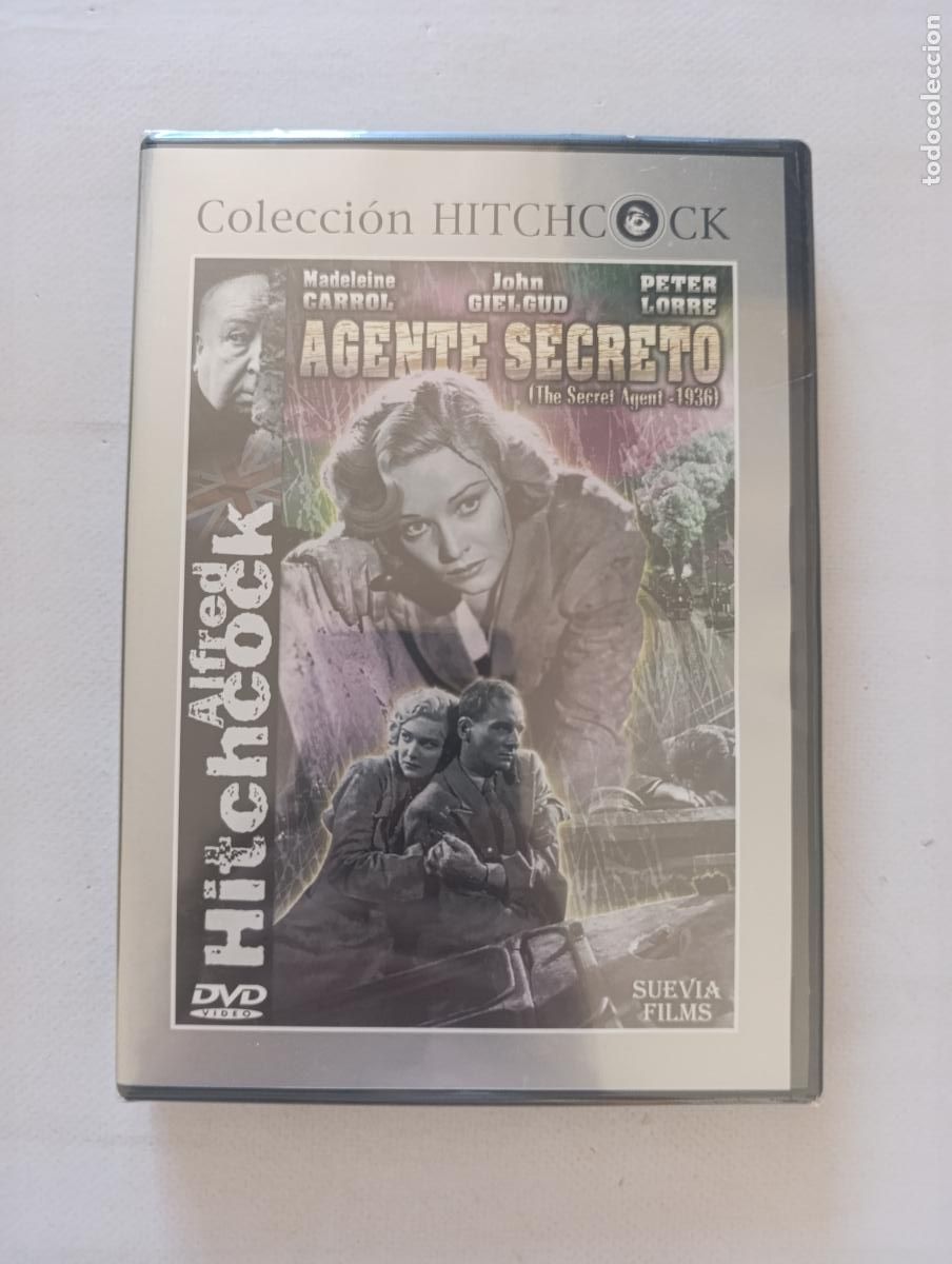 Cine: DVD AGENTE SECRETO - ALFRED HITCHCOCK - NUEVO, PRECINTADO (D6)