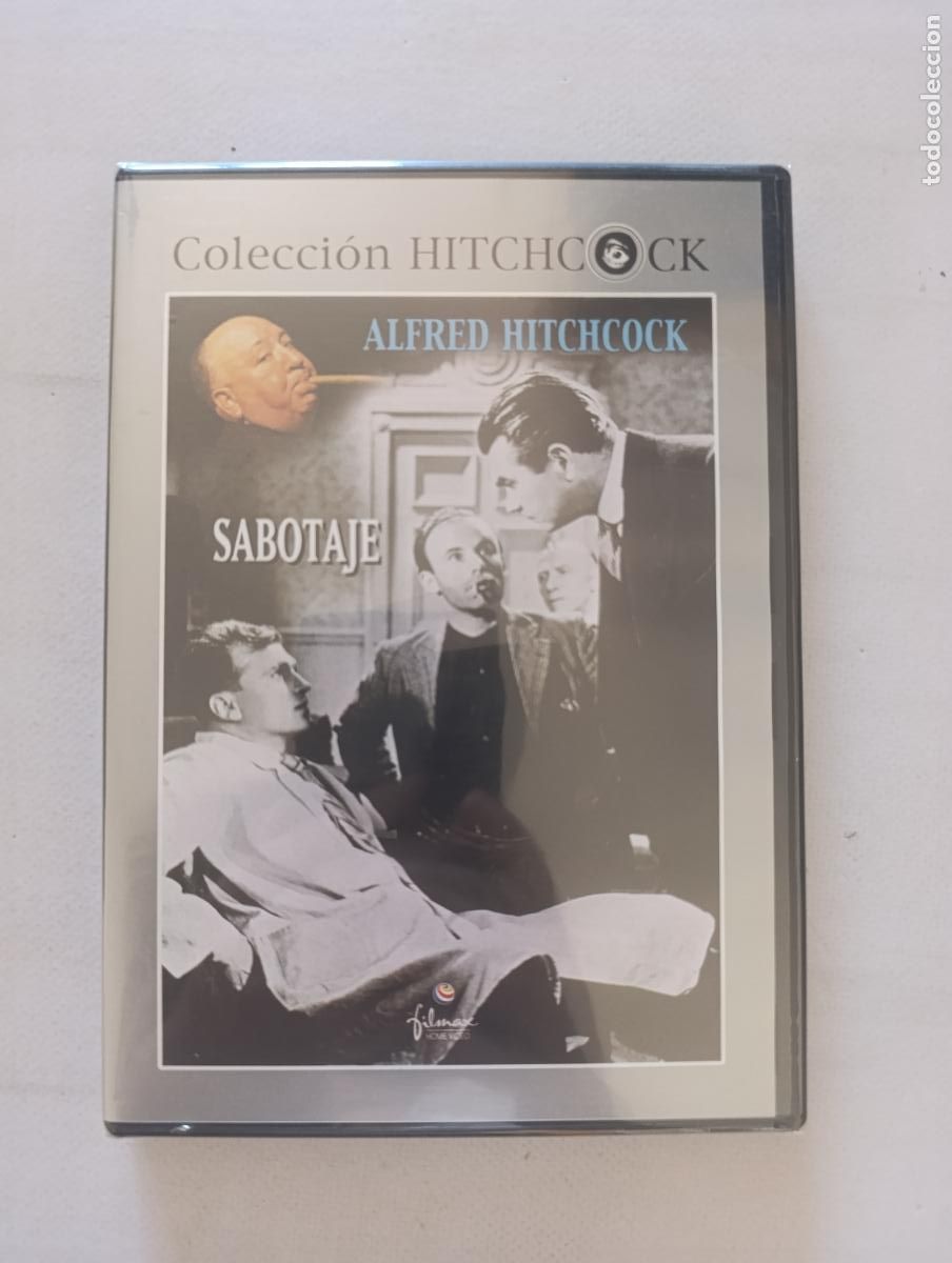 Cine: DVD SABOTAJE - ALFRED HITCHCOCK - NUEVO, PRECINTADO (D6)