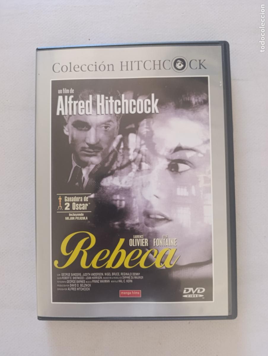 Cine: DVD REBECA - ALFRED HITCHCOCK - JOAN FONTAINE (D6)