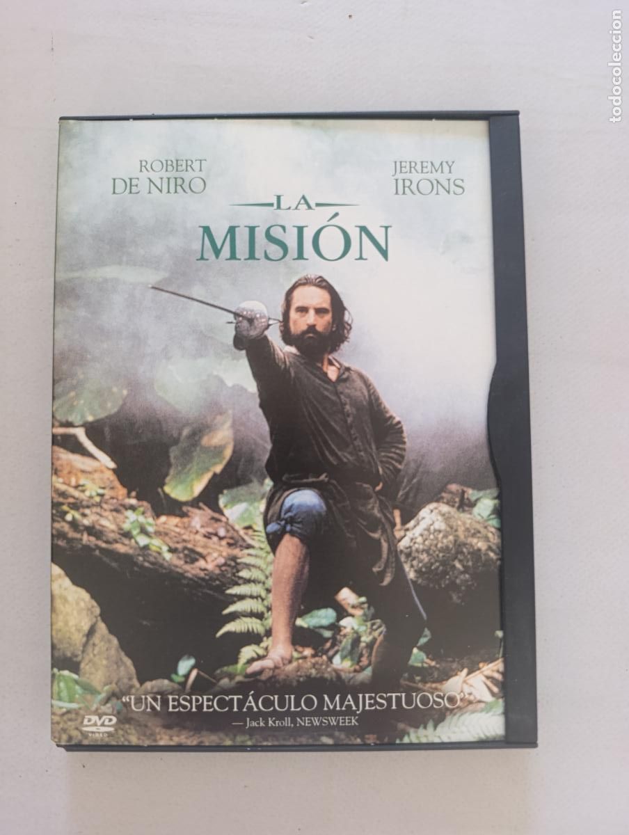 Cine: DVD LA MISION - ROBERT DE NIRO, JEREMY IRONS (E6)