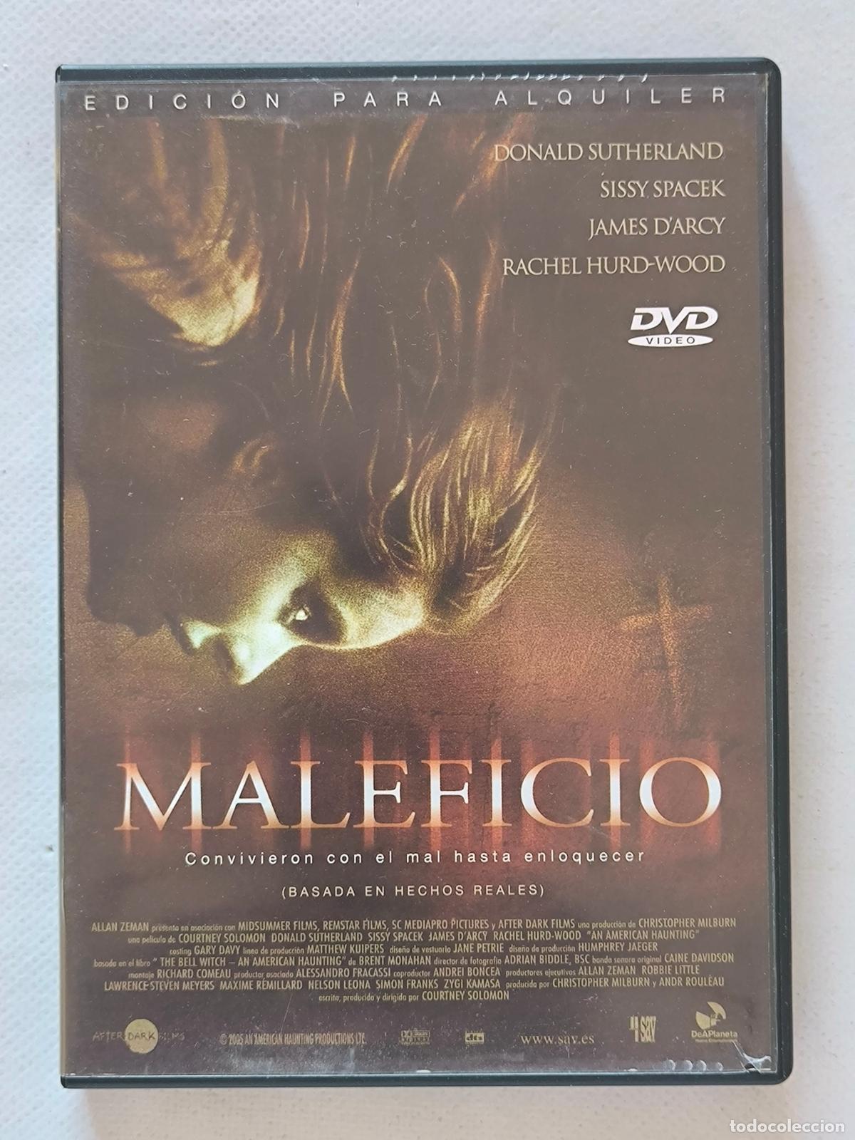Cine: DVD MALEFICIO - EDICION DE ALQUILER - LEER DESCRIPCI&Oacute;N (F6)