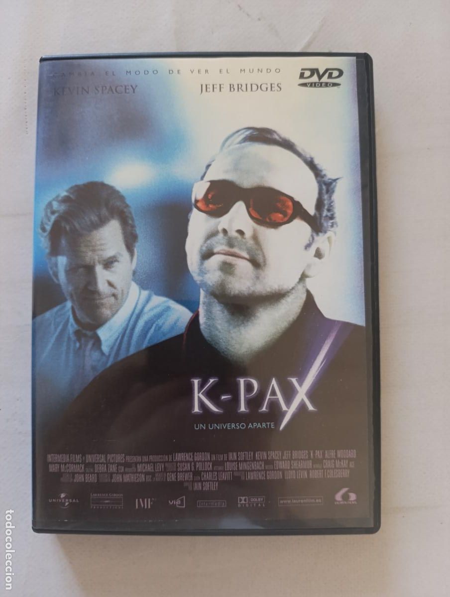 Cine: DVD K-PAX - KEVIN SPACEY, JEFF BRIDGES (G6)