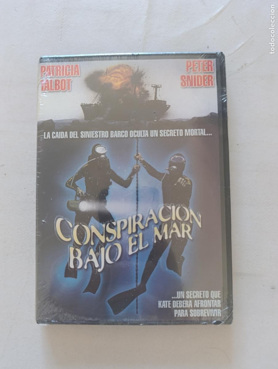 Cine: DVD CONSPIRACION BAJO EL MAR - PATRICIA TALBOT - NUEVO, PRECINTADO (H6)