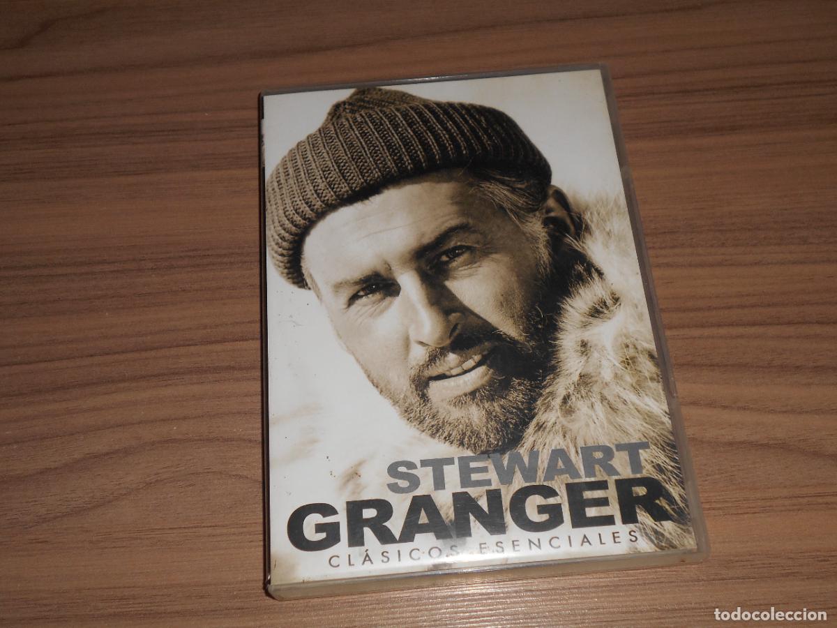 Cine: STEWART GRANGER 5 DVD NORTE SALVAJE - CONTRABANDIST MOONFLEET- REINA VIRGEN - MINAS SALOMON Etc...