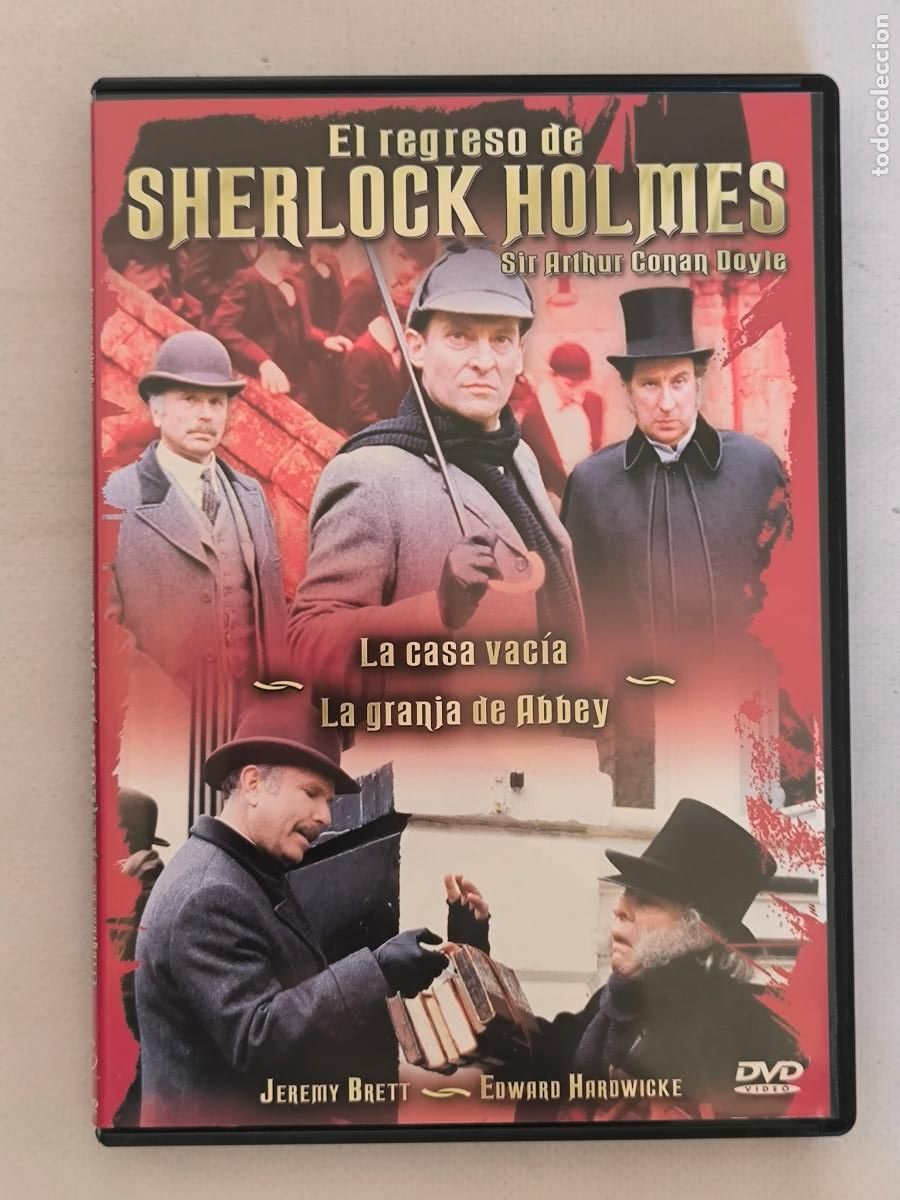 Cine: DVD EL REGRESO DE SHERLOCK HOLMES - LA CASA VACIA / LA GRANJA DE ABBEY (C6)