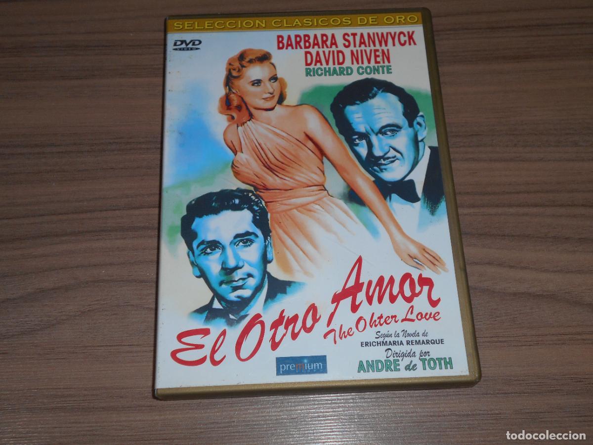 Cine: EL OTRO AMOR DVD de ANDRE DE TOTH Barbara Stanwyck DAVID NIVEN Richard Conte DISCO COMO NUEVO