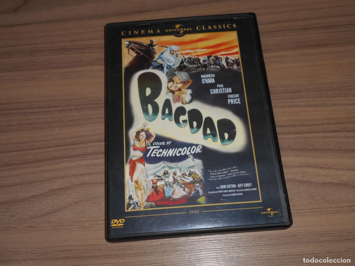 Cine: BAGDAD DVD A&ntilde;o 1949 Maureen O'Hara VINCENT PRICE Como NUEVA