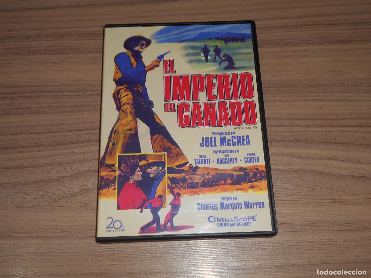Cine: EL IMPERIO DEL GANADO DVD Joel McCrea COMO NUEVA