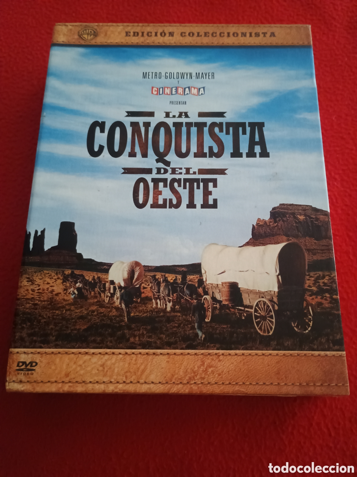 Cine: Dvd la conquista del oeste (3 discos) james stewart karl malden