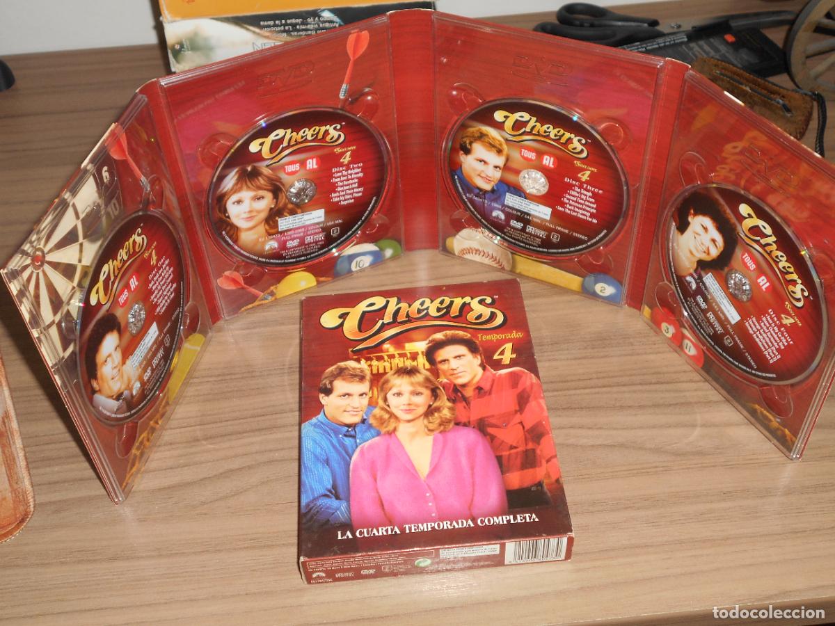 Cine: CHEERS Temporada 4 Completa 4 DVD Discos en MUY BUEN ESTADO