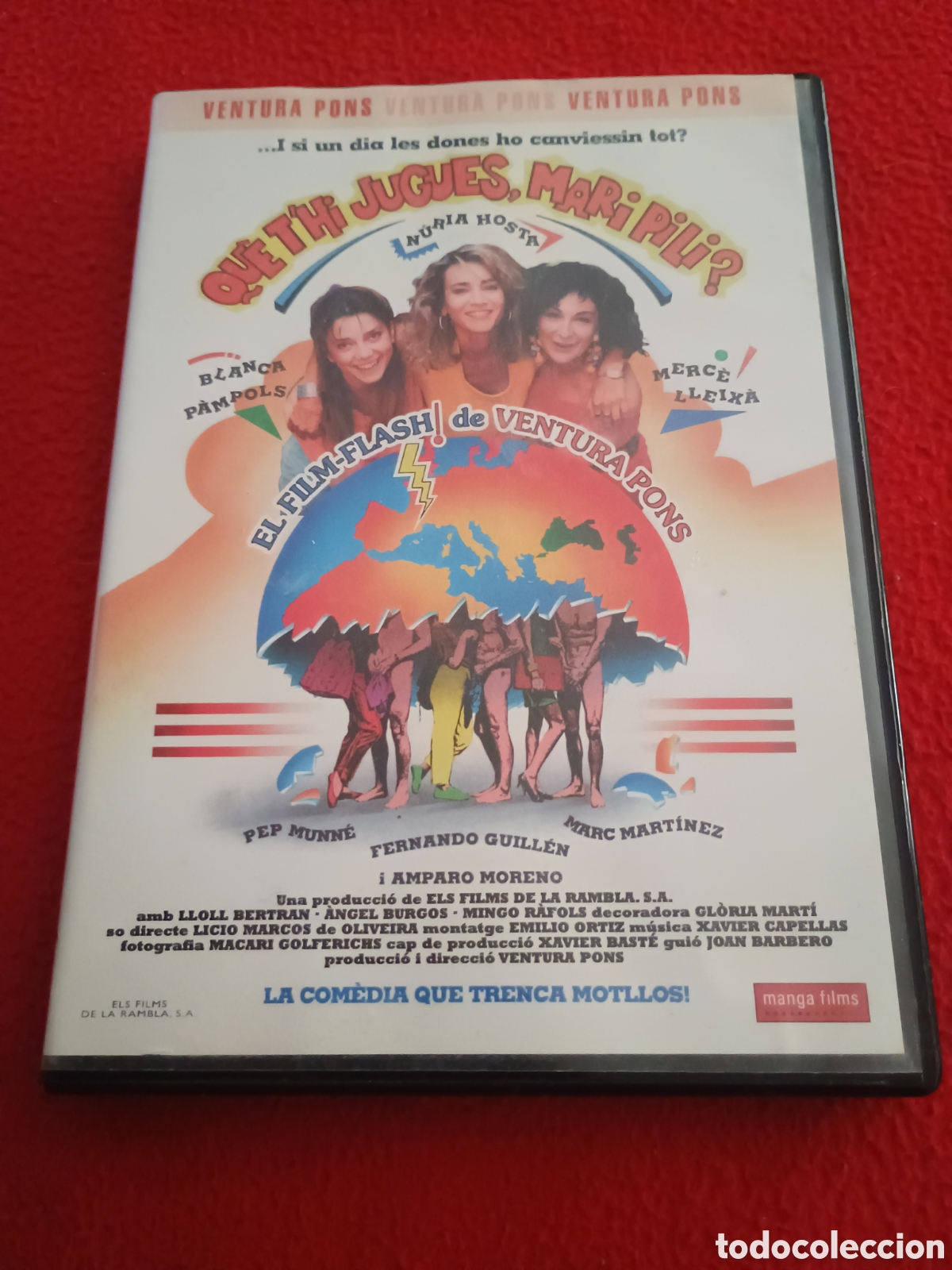 Cine: Dvd que t'hi jugues mari pili? - ventura pons