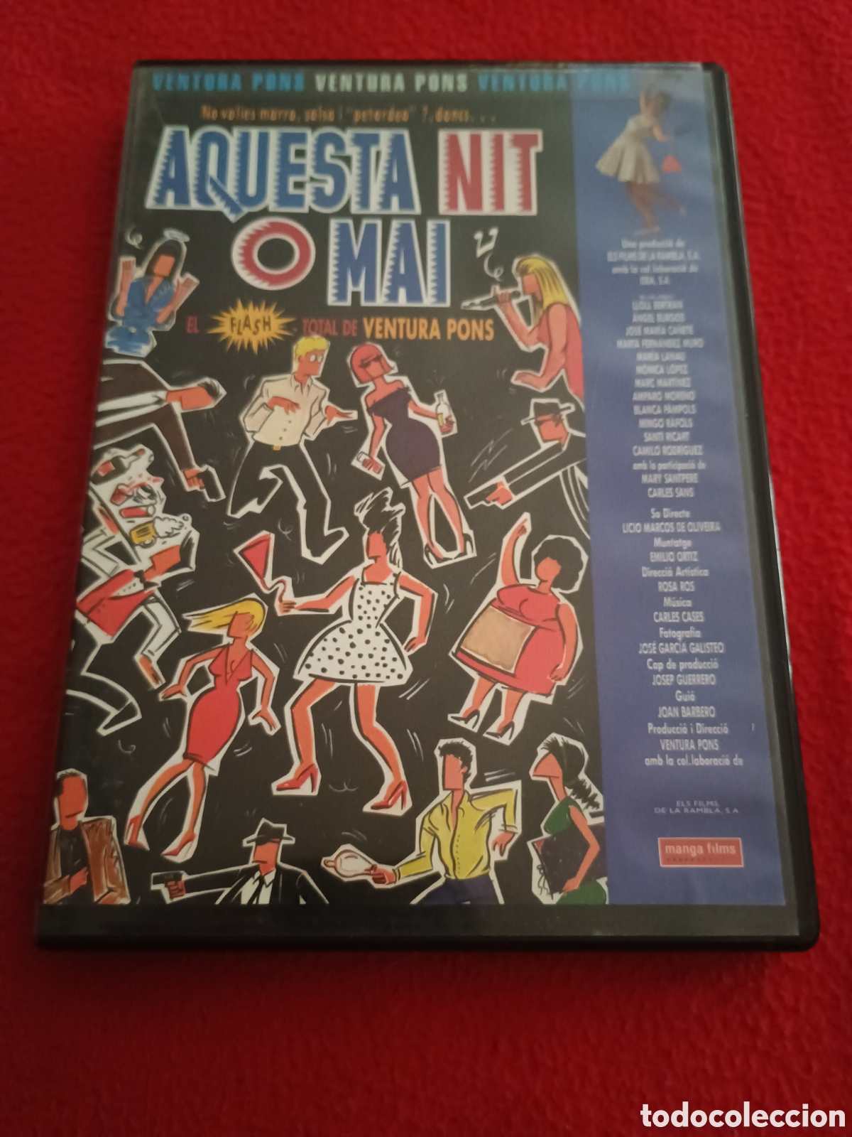 Cine: Dvd Aquesta nit o mai - ventura pons