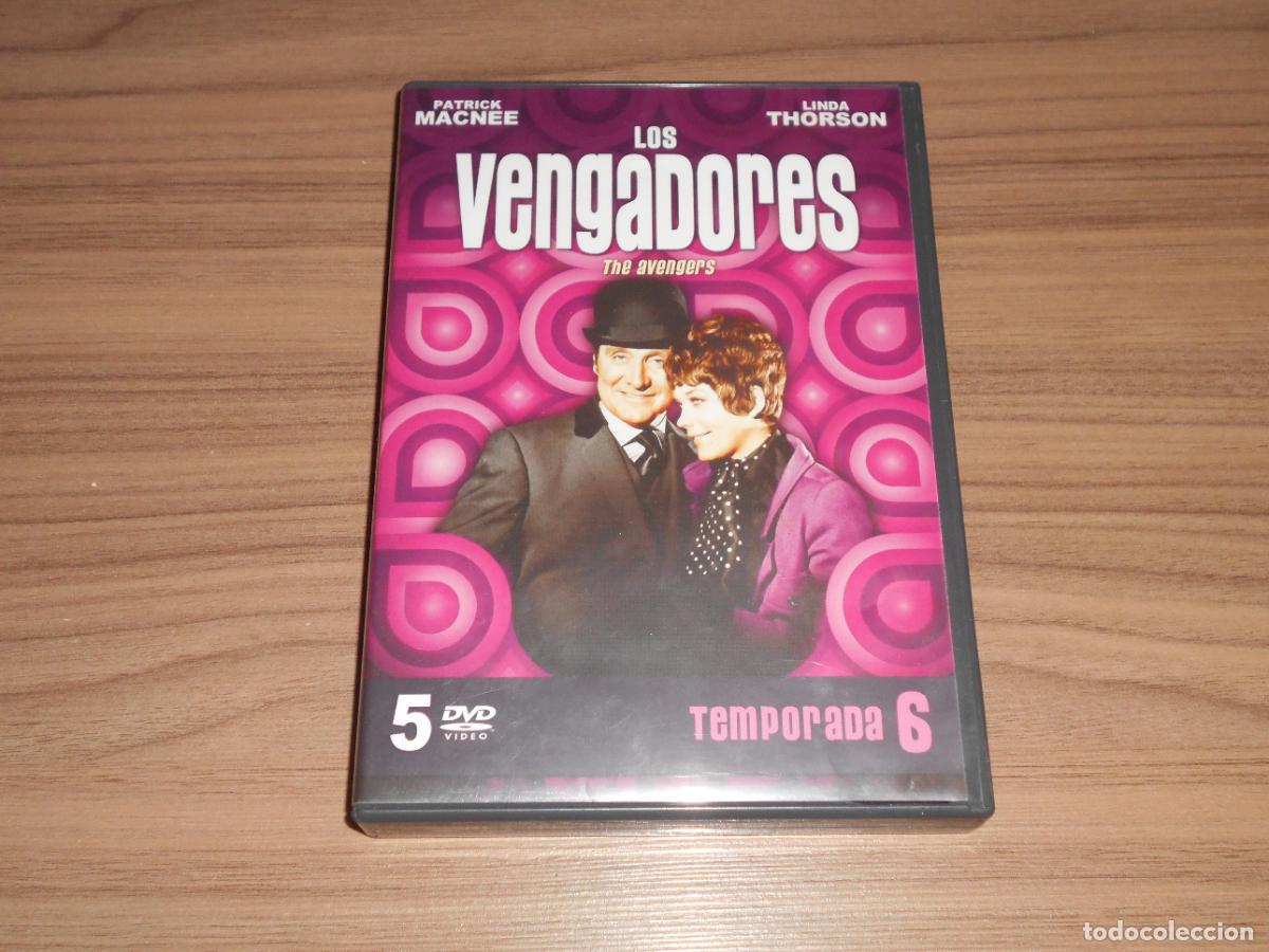 Cine: LOS VENGADORES Temporada 6 5 DVD Discos COMO NUEVOS