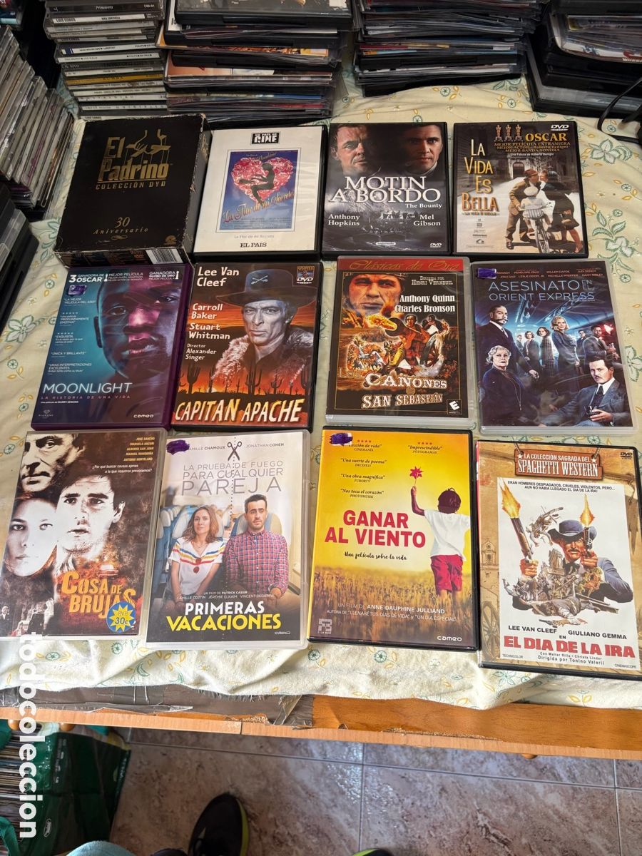Cine: Lote 160 DVDS SEMINUEVOS