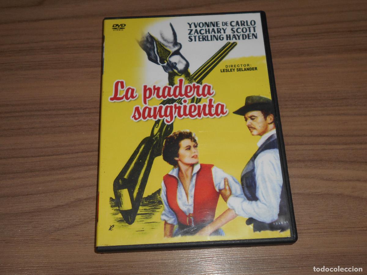 Cine: LA PRADERA SANGRIENTA DVD Yvonne De Carlo STERLING HAYDEN Como NUEVA